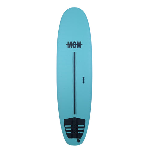 Tabla de Surf MOM MiniLong 7'0 - Water Green (SOFTBOARD)