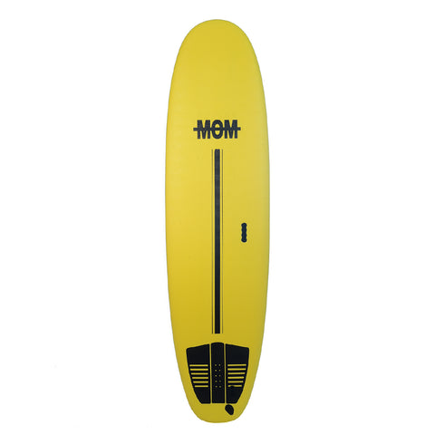 Tabla de Surf MOM MiniLong 7'0 - Yellow (SOFTBOARD)