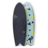 Tabla de surf MOBYK OLD SCHOOL 5´8 (SoftBoard)