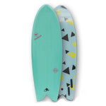 Tabla de surf MOBYK OLD SCHOOL 5´8 (SoftBoard)