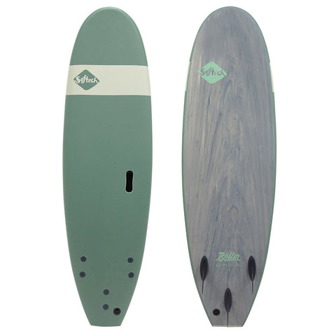 Tabla de surf SOFTECH ROLLER Smoke Green (SoftBoard)