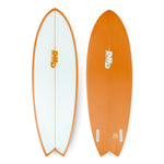 Tabla de Surf DHD Mini Twin II PU - Orange