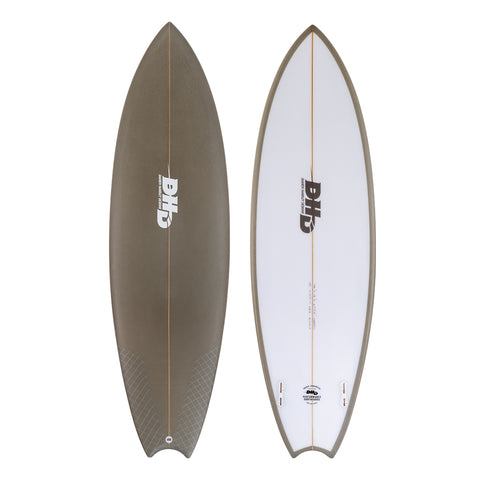 Tabla de Surf DHD MF TWIN (HORSESHOE TAIL) - Bronze