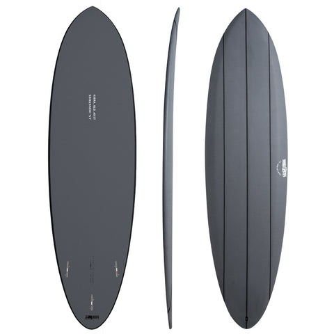 Tabla Surf JS Industries BIG BARON SOFTBOARD - GRAY (SOFTBOARD)