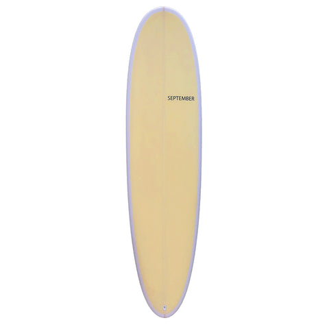 Tabla de Surf SEPTEMBER Mini-Malibú 7'0 - Amarilla