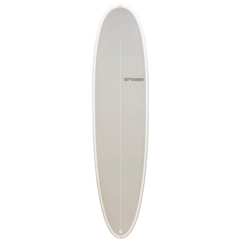 Tabla de Surf SEPTEMBER Mini-Malibú 7'4 - Gris