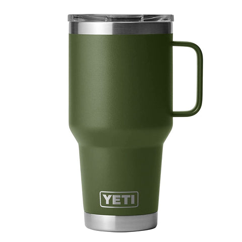 Taza de viaje YETI RAMBLER 30 OZ (887 ml) TRAVEL MUG - Highlands Olive