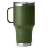 Taza de viaje YETI RAMBLER 30 OZ (887 ml) TRAVEL MUG - Highlands Olive