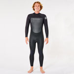 Traje Neopreno RIP CURL Omega 3/2 Back Zip - Black