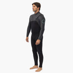 Traje Neopreno Vissla High Seas 4/3 Chest Zip Full Suit - Charcoal