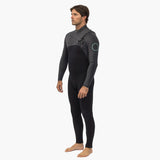 Traje Neopreno Vissla High Seas 4/3 Chest Zip Full Suit - Charcoal